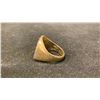Image 2 : APPROX 10K MENS RING (12G)