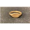 Image 1 : APPROX 10K MENS SIGNET RING (4G)
