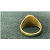 Image 3 : APPROX 10K MENS RING SET WITH BLOODSTONE (7.7G)