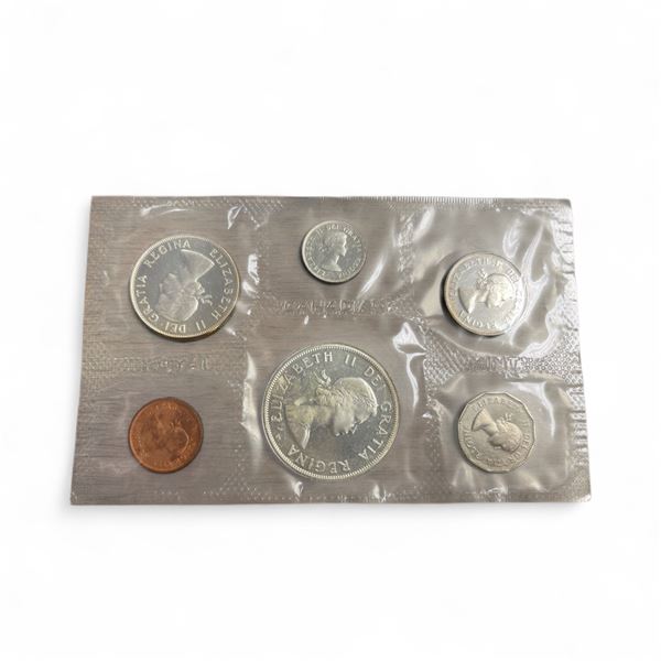 1962 Canada Proof - Like Coin Set - $1, 50¢, 25¢ and 10¢ are 80% Silver - Uncirculated