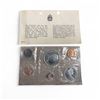 Image 1 : 1967  Canada Centennial Proof - Like Coin Set - $1, 50¢, 25¢, 10¢, and 5¢ are  80% Silver - Uncircul