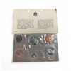 Image 1 : 1967  Canada Centennial Proof - Like Coin Set - $1, 50¢, 25¢, 10¢, and 5¢ are  80% Silver - Uncircul