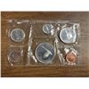 Image 2 : 1967  Canada Centennial Proof - Like Coin Set - $1, 50¢, 25¢, 10¢, and 5¢ are  80% Silver - Uncircul