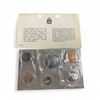 Image 1 : 1967  Canada Centennial Proof - Like Coin Set - $1, 50¢, 25¢, 10¢, and 5¢ are  80% Silver - Uncircul