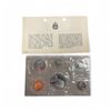 Image 1 : 1967  Canada Centennial Proof - Like Coin Set - $1, 50¢, 25¢, 10¢, and 5¢ are  80% Silver - Uncircul
