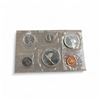 Image 2 : 1967  Canada Centennial Proof - Like Coin Set - $1, 50¢, 25¢, 10¢, and 5¢ are  80% Silver - Uncircul