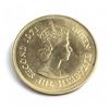 Image 1 : Gold 1971 Mauritius Elizabeth II "Independence" 200 Rupees Coin - .917 Gold -  15.56 grams