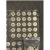 Image 3 : 3 Sets of 25 Sochi 2014 Olympic 25 Ruble Coins - Uncirculated - 3 Designs +$13 of US Quarters