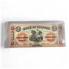 Image 1 : 1861 Bank of Clifton Two Dollar Bank Note - #4835 - Hand Signed & Numbered