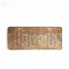 Image 2 : 1924 Saskatchewan 5 Digit Single License Plate -#38-658