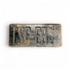 Image 2 : 1922 Porcelain Saskatchewan 5 Digit Single License Plate with Original Tag - #83-321