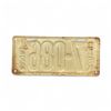 Image 2 : 1925 Saskatchewan 4 Digit Single License Plate - #7-086