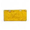 Image 2 : 1923 Saskatchewan 4 Digit Single License Plate - #4-533
