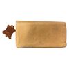 Image 2 : Canadian Tilley Deer Skin 3 Section Wallet - 8" wide x 4" tall - Still has the leather tag attached