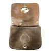 Image 3 : Vintage Gucci Leather Hand Bag - 4" x 12" x 10" - Not Authenticated