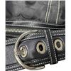 Image 3 : Coach Logo Hobo Bag - 3" x 14" x 10" - Preowned - Not Authenticated