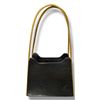 Image 1 : Leather Hand Bag with Gucci Logo - 4" x 10" - Preowned - Not Authenticated