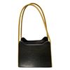 Image 2 : Leather Hand Bag with Gucci Logo - 4" x 10" - Preowned - Not Authenticated