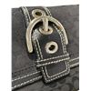 Image 3 : Black Coach Logo Wallet - Cheque Book Size - Gently Used - Not Authenticated