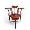 Image 1 : Asian Rosewood Corner Chair