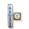 Image 1 : Vancouver 2010 Olympics Swatch Watch &  Commemorative Puck - Original Boxes