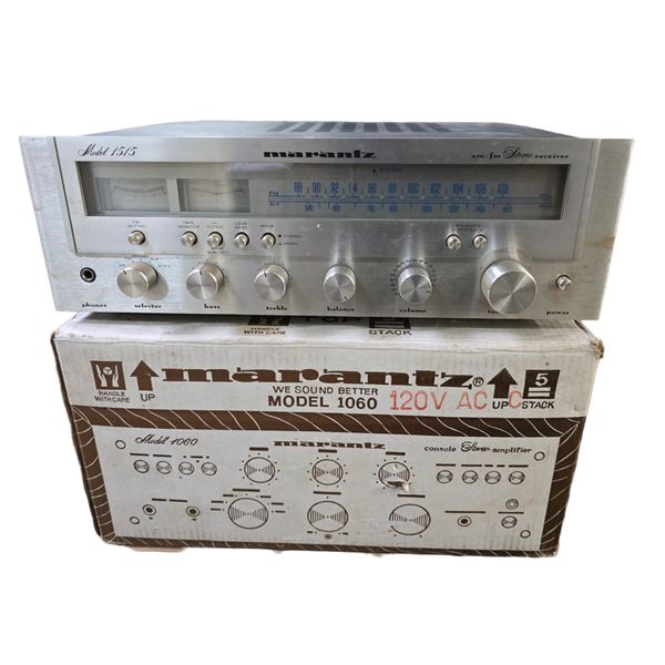 Marantz 1515 AM/FM Stereo Receiver in Model 1060 Box
