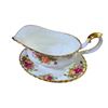 Image 8 : 8 Place Settings of Royal Albert "Old Country Roses" China with Serving Pieces - 2 Plates are missin
