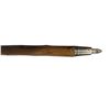 Image 2 : 46" Solid Wood Hiking Stick with Metal Tip & Leather Wrist Strap