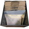 Image 3 : Metal File Box Full of 1940s & 1950s Automotive "Standards of Adjustment" Sheets