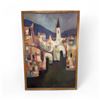 Image 1 : 1969 Original Tok Shoji Oil on Canvas Painting - 16" x 23" framed