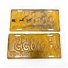Image 2 : Matching Pair of 1936 Saskatchewan 5 Digit License Plates - 56-855