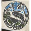 Image 2 : 2013 Anthony Joseph Pencil Signed Print "Wolf - Moon" - 32" x 29" framed