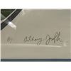 Image 3 : 2013 Anthony Joseph Pencil Signed Print "Wolf - Moon" - 32" x 29" framed