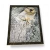 Image 1 : Oversize "Otter"  Giclee Painting on Canvas  - Wood Frame is 53" x 65" - Approximate size