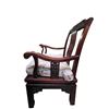Image 2 : Vintage Wood  Chair with Carved Chinese Design