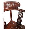 Image 2 : Chinese Solid Wood Corner Chair with Inlaid Design