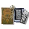 Image 1 : Group of 4 Collectibles - 1906 Alice in Wonderland Book, Brass Door Knocker, Address Book & 2" x 6" 