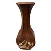 Image 2 : Group of 2 Vases, Miniature Tea Pot & Stone Sculpture - Variety of Materials