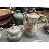 Image 2 : Vintage Japanese Tea Set for 6 - Tea Pot, Creamer, Sugar and 6 Cups - Missing 1 Saucer