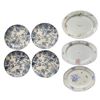 Image 1 : 3 China Serving Platters and 4 Royal Norfolk 10.5" Dinner Plates