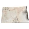 Image 2 : Marble Topped Coffee Table with Cabriole Style Legs - 24" x 36" x 19" tall
