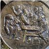Image 2 : Group of 4 Brass Wall Plates - 2 x 14" and 2 x 10"