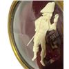 Image 2 : Spanish Carved Figurine in Vintage Box Frame - 1" deep x 6" x 6"