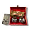 Image 1 : Vintage Note Pad Holder & Pair of Iron Balls in Gift Box