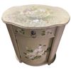 Image 2 : Small Painted Wood Cabinet with Drawer - 15" x 20" x 24" tall