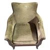 Image 2 : Pair of Vintage Mahogany Framed Upholstered Arm Chairs