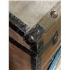 Image 3 : Irish Kane & Co Vintage Camel Back Shipping Trunk - Made in Dublin