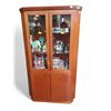 Image 1 : Mid-Century Teak Corner Cabinet - Contents not included - 20" deep x 30" wide x 66" tall