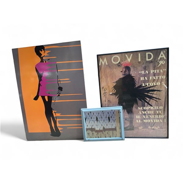 3 Pieces of Pop and Fashion Prints - Largest is 20" x 28"