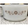 Image 2 : Blue Pyrex Butter Dish & 6 Dynaware Ramekins & 1 Dynaware 4.5" Dish